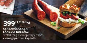 Auchan Csabahús Csabai lángolt kolbász 10 dkg ajánlat