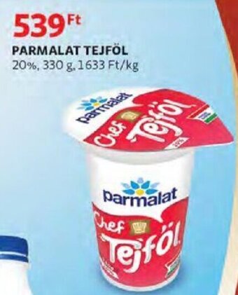 Auchan Parmalat tejföl 330 g ajánlat