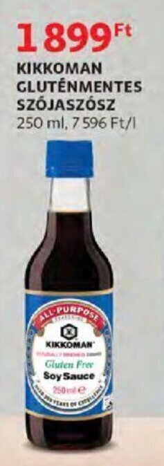Kikkoman Gluténmentes szójaszósz 250 ml