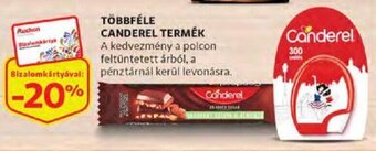 Auchan Többféle Canderel termék ajánlat