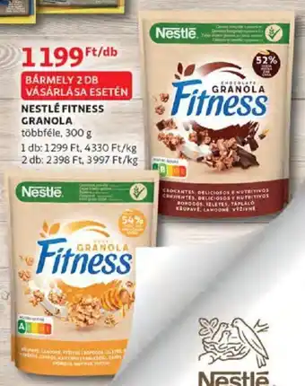Auchan Nestlé Fitness granola 300 g ajánlat