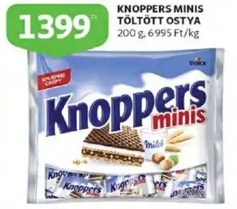 Auchan Knoppers Minis töltött ostya 200 g ajánlat