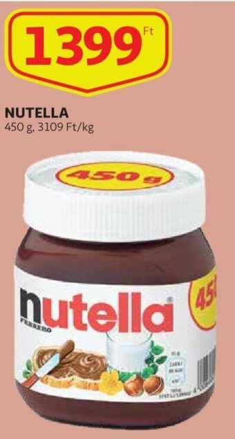 Auchan Nutella 450 g ajánlat