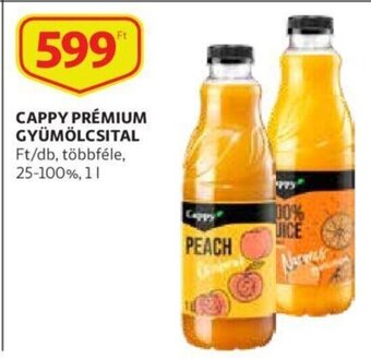 Auchan Cappy Prémium gyümölcsital 1 l ajánlat
