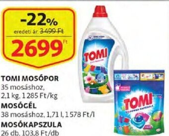 Auchan Tomi Mosópor 2,1 kg ajánlat
