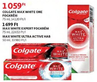 Auchan Colgate Max white one fogkrém 75 ml ajánlat