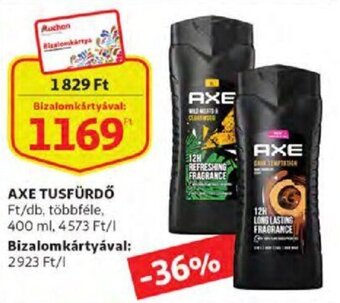 Auchan Axe tusfürdő 400 ml ajánlat