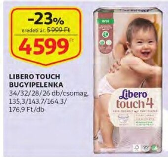 Auchan Libero Touch bugyipelenka 26 - 34 db ajánlat