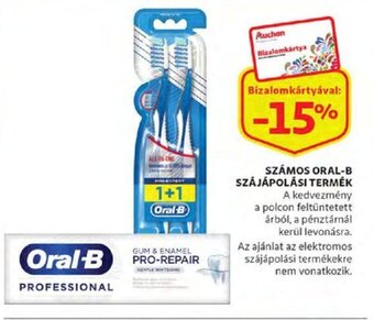 Auchan Számos Oral-b szájápolási termek ajánlat