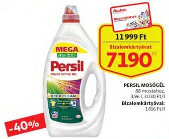 Auchan Persil Mosógél 3,96 l ajánlat