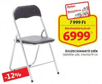 Auchan Összecsukható szék 1 db ajánlat