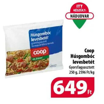 Coop Coop Húsgombóc levesbetét 250 g ajánlat