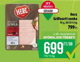 Coop Herz Grillezett sonka 90 g ajánlat