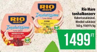 Coop Rio Mare Tonhalkonzerv 160 g ajánlat