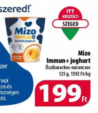 Coop Mizo Immun+ joghurt 125 g ajánlat