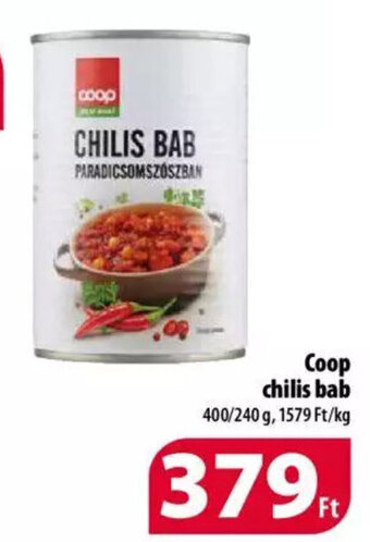 Coop Coop Chilis bab 400 / 240 g ajánlat
