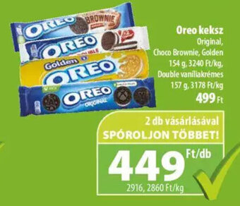 Coop Oreo Keksz 154 / 157 g ajánlat