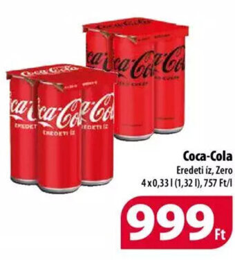 Coop Coca-Cola 4 x 0,33 l ajánlat