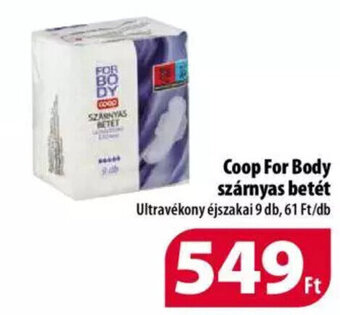 Coop Coop For body szárnyas betét 9 db ajánlat
