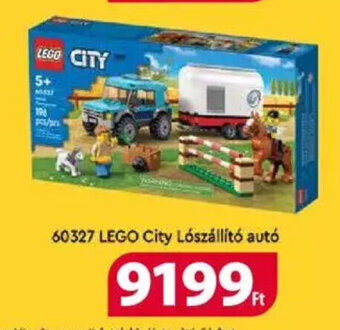 Lego City Lószállító autó 1 db