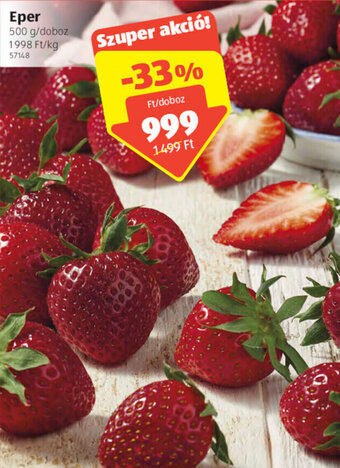 ALDI Eper 500 g ajánlat