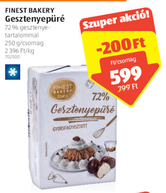ALDI Finest Bakery Gesztenyepüré 250 g ajánlat