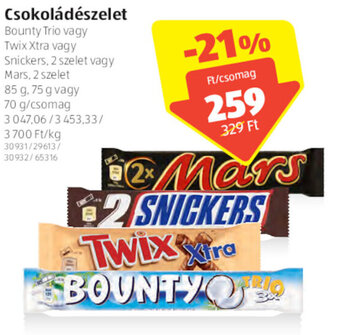 Csokoládészelet 70 - 85 g