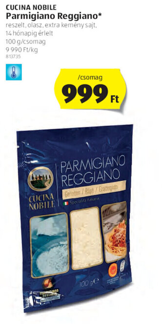 ALDI Cucina Nobile Parmigiano reggiano 100 g ajánlat