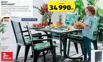 ALDI Belavi Kerti asztal 1 db ajánlat