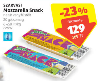 ALDI Szarvasi Mozzarella snack 20 g ajánlat