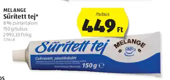 ALDI Melange Sűrített tej 150 g ajánlat