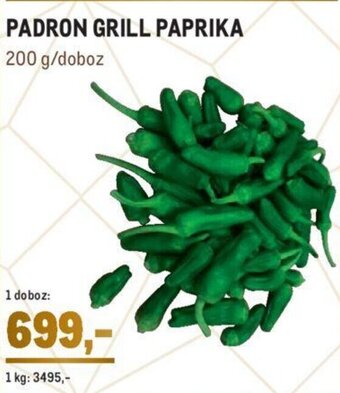 Metro Padron grill paprika 200 g ajánlat