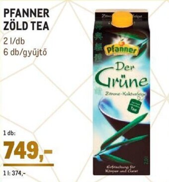 Metro Pfanner Zöld tea 2 l ajánlat