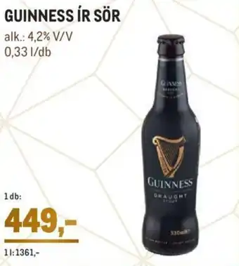 Metro Guinness ír sör 0,33 l ajánlat