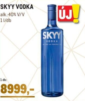 Metro Skyy Vodka 1 l ajánlat