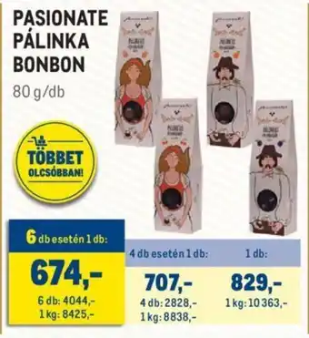 Pasionate Pálinka bonbon 80 g