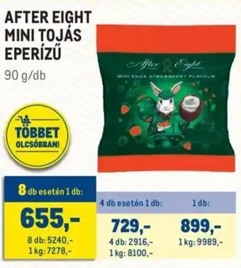 After Eight Mini tojás eperízű 90 g