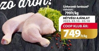 Coop Csirkecomb farrésszel 1 kg ajánlat