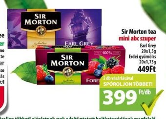 Coop Sir Morton tea 20 x 1,75 g / 20 x 1,5 g ajánlat