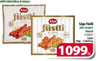 Coop Sága Füstli 350 g ajánlat
