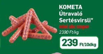 Coop Kometa Útravaló sertésvirsli 10 dkg ajánlat