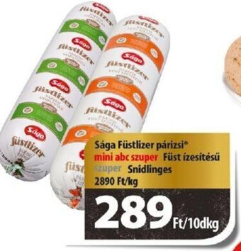 Coop Sága Füstlizer párizsi 10 dkg ajánlat
