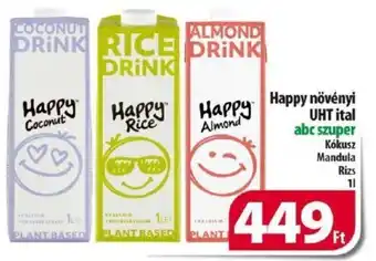 Coop Happy növényi uht ital 1 l ajánlat