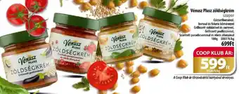 Coop Vénusz Plusz zöldségkrém 180 g ajánlat