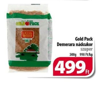 Gold Pack Demerara nádcukor 500 g