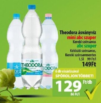 Coop Theodora ásványvíz 1,5 l ajánlat