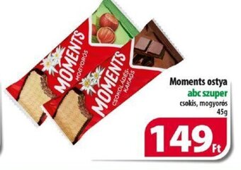 Coop Moments ostya 45 g ajánlat