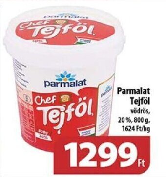 Coop Parmalat tejföl 800 g ajánlat