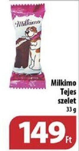 Coop Milkimo Tejes szelet 33 g ajánlat