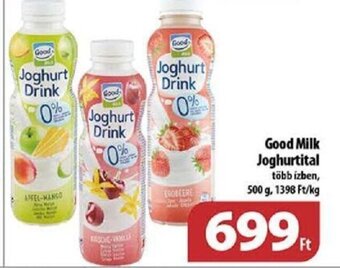 Coop Good Milk joghurtital 500 g ajánlat